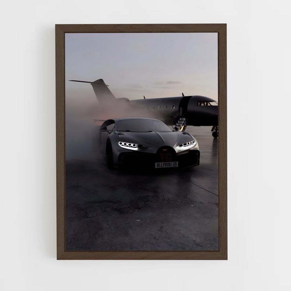 Poster Chiron sport – affiche Bugatti (vue 5)